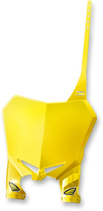 STADIUM NUMBER PLATE SUZUKI YELLOW