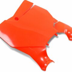 STADIUM NUMBER PLATE FLUO ORANGE