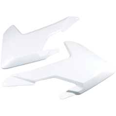 RADIATOR COVERS HUSQVARNA TC/FC/TE/FE WHITE