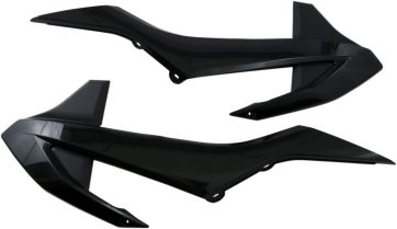 RADIATOR COVERS KTM BLACK