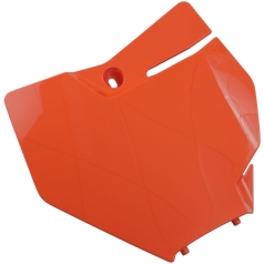 FRONT NUMBER PLATE KTM ORANGE
