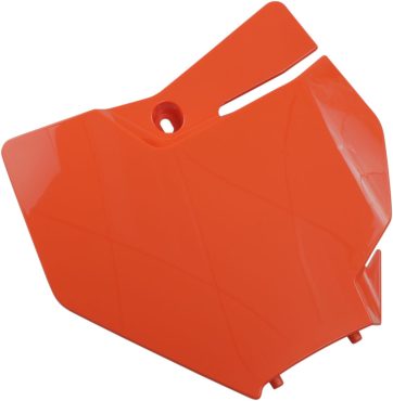 FRONT NUMBER PLATE KTM ORANGE