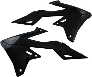 RADIATOR COVERS SUZUKI BLACK