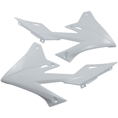RADIATOR COVERS SUZUKI WHITE