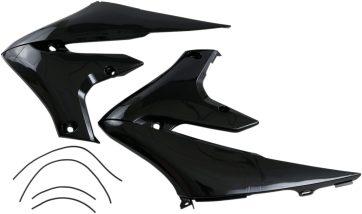 RADIATOR COVERS YAMAHA BLACK