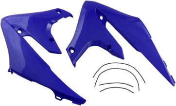 RADIATOR COVERS YAMAHA BLUE