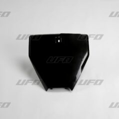 FRONT NUMBER PLATE HUSQVARNA BLACK