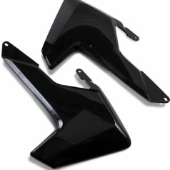 RADIATOR COVERS HUSQVARNA BLACK