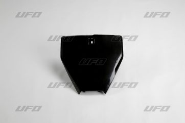 FRONT NUMBER PLATE HUSQVARNA BLACK