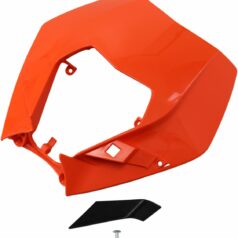 HEADLIGHT PLASTIC KTM ORANGE
