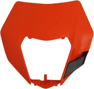 HEADLIGHT PLASTIC ORANGE