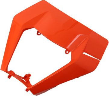 HEADLIGHT PLASTIC ORANGE