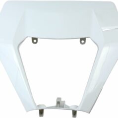 HEADLIGHT PLASTIC WHITE