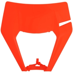 HEADLIGHT PLASTIC FLUO ORANGE