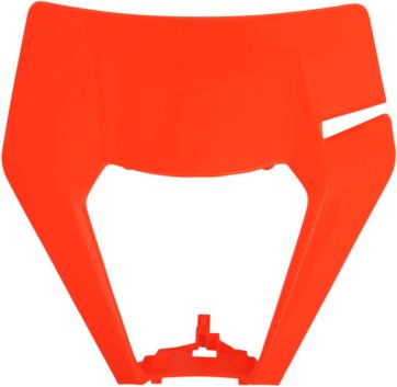 HEADLIGHT PLASTIC FLUO ORANGE
