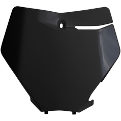 FRONT NUMBER PLATE BLACK