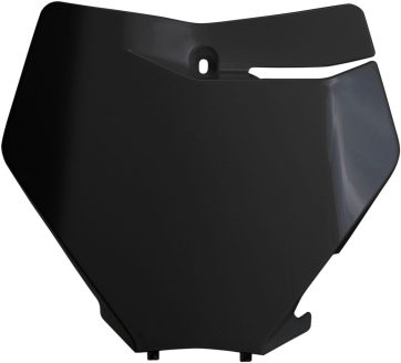 FRONT NUMBER PLATE BLACK