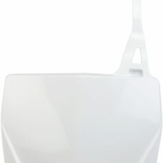 FRONT NUMBER PLATE WHITE
