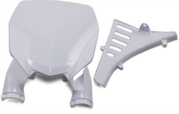 PLATE # STADIUM YZF WHITE