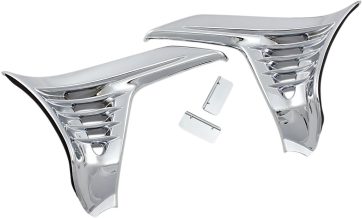 LOUVERED CHROME BATTERY BOX COVERS