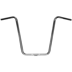 Chrome 1" Handlebar w/ 10" Rise