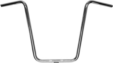 Chrome 1" Handlebar w/ 10" Rise