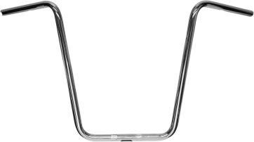 Chrome 1" Handlebar w/ 12" Rise