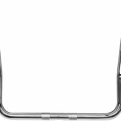 Chrome 1" Bagger Handlebar w/ 14" Rise