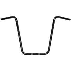 Black 1" Handlebar w/ 12" Rise