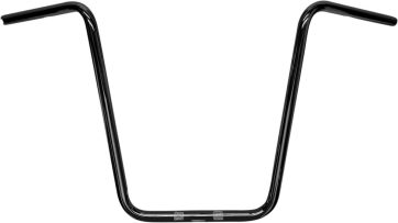 Black 1" Handlebar w/ 12" Rise