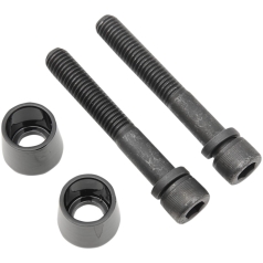 BOLT RISER AND CONE 1/2 - 13 X 3 BLACK FOR HD