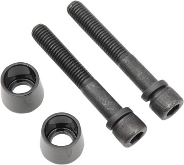 BOLT RISER AND CONE 1/2 - 13 X 3 BLACK FOR HD