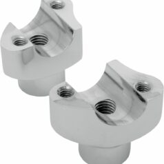 RISER 1.7" STRAIGHT CHROME