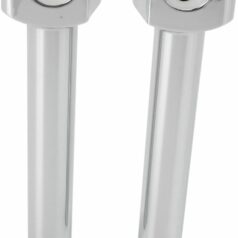 RISER 8" STRAIGHT CHROME