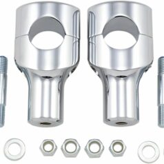 RISER BIG BUFFALO 3" STRAIGHT CHROME FOR 1.5"