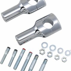 RISER BIG BUFFALO 4" STRAIGHT CHROME FOR 1.5"