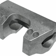 RISER CLAMP SET FOR 1" HANDLEBARS RAW FINISH HD