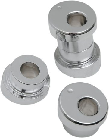 TEN DEGREE TRIPLE TREE RISER ANGLE ADAPTERS CHROME HD