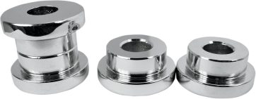 SOLID RISER BUSHINGS CHROME HD