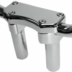 RISER BUFFALO 4" W/ CLAMP CHROME