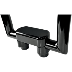 RISER BUFFALO 1.5" W/ 1.5 CLAMP BLACK