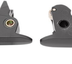 MATTE BLACK WIDE BLADE LEVER SET