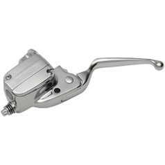 BRAKE MASTER CYLINDER/LEVER ASSEMBLY FRONT HYDRAULIC CHROME