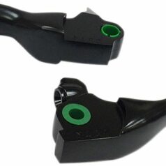 SLOTTED WIDE BLADE LEVER SETS MATTE BLACK