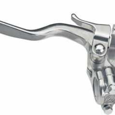 LEVER CLUTCH WITH HOT START ALUMINUM SILVER