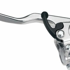 LEVER CLUTCH WITH HOT START ALUMINUM SILVER