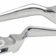 CLUTCH LEVER WIDE BLADE CHROME