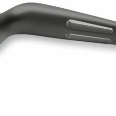 CLUTCH LEVER SLOTTED WIDE BLADE MATT BLACK