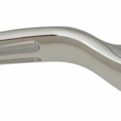 LEVER BRAKE SLOTTED WIDE BLADE CHROME