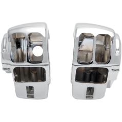 SWITCH HOUSING KIT W/ RADIO CHROME